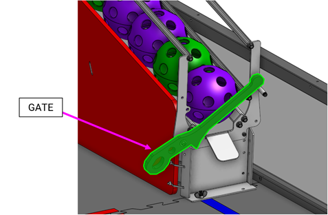 CAD image showing GATE